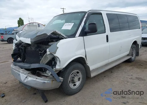 2009 Chevrolet Express 3500 Ls z USA, uszkodzony, nr VIN 1GAHG35K091170871